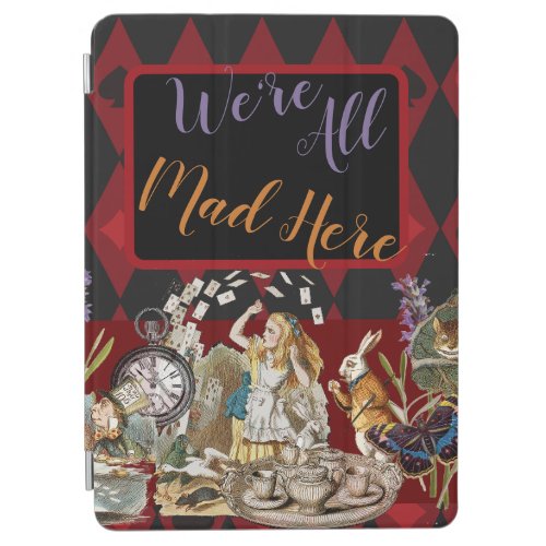 Alice in Wonderland Mad Cheshire Cat iPad Air Cover