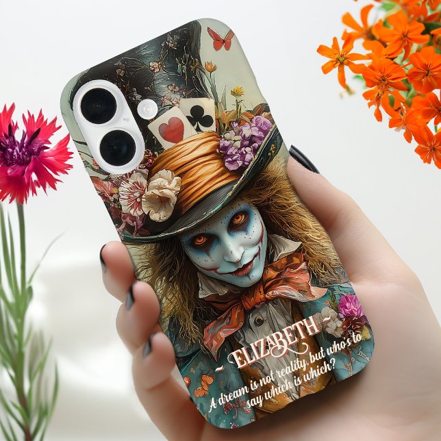Alice in Wonderland Mad Hatter Case-Mate iPhone Case (Creator Uploaded)