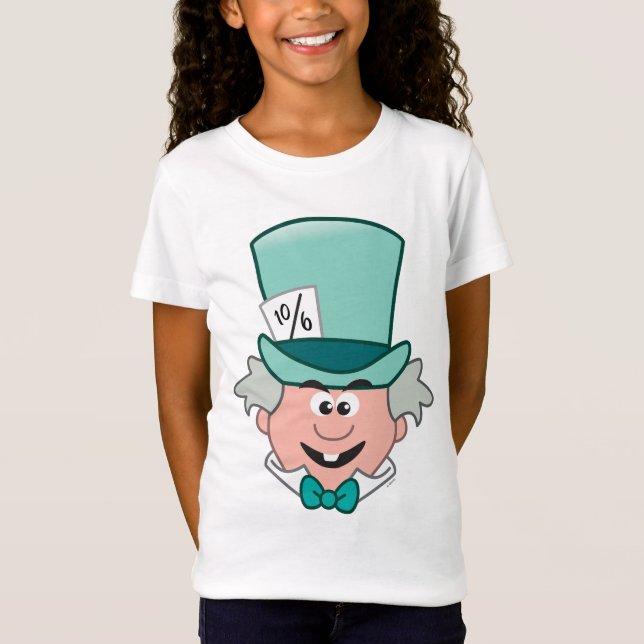 Alice in Wonderland | Mad Hatter Emoji 2 T-Shirt (Front)