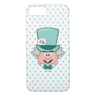 Alice in Wonderland Mad Hatter Emoji iPhone 8/7 Case