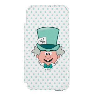 Alice in Wonderland   Mad Hatter Emoji iPhone SE/5/5s Wallet Case