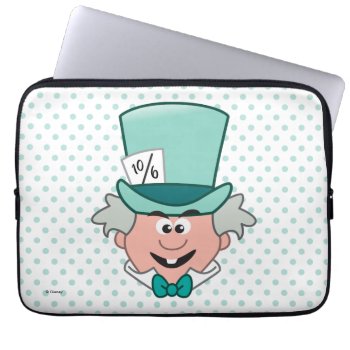Alice In Wonderland | Mad Hatter Emoji Laptop Sleeve by aliceinwonderland at Zazzle