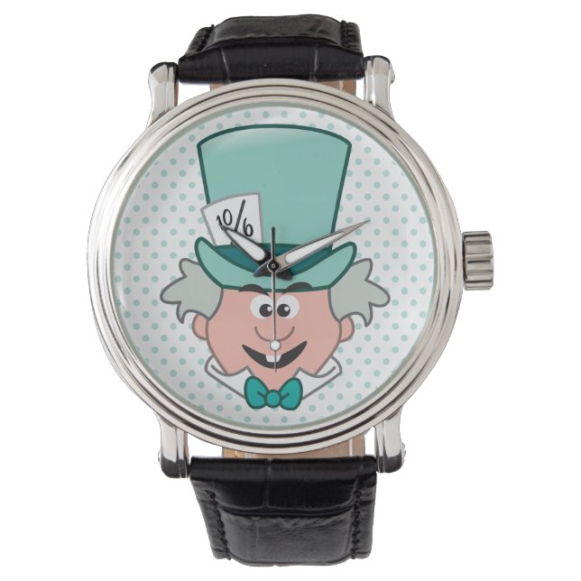 Alice in Wonderland | Mad Hatter Emoji Watch (Front)