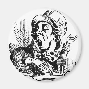Alice in Wonderland Mad Hatter Magnet