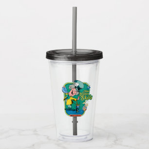 Alice in Wonderland Mad Hatter Skills Acrylic Tumbler