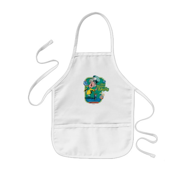 Alice in Wonderland | Mad Hatter Skills Kids' Apron (Front)