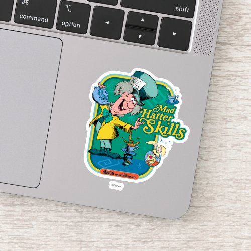 Alice in Wonderland  Mad Hatter Skills Sticker