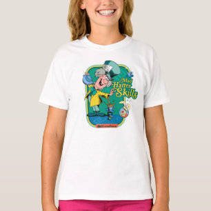 Alice in Wonderland Mad Hatter Skills T-Shirt