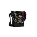 Alice in Wonderland Mad Hatter Tea Party Art Messenger Bag Alice in Wonderland Mad Hatter Tea Party Art Messenger Bag