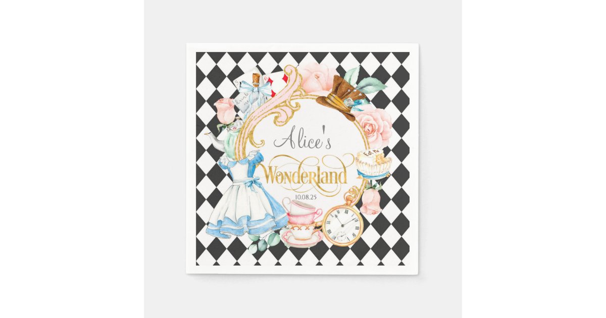 Alice in Wonderland, Mad Tea Party / Birthday Alice in Wonderland