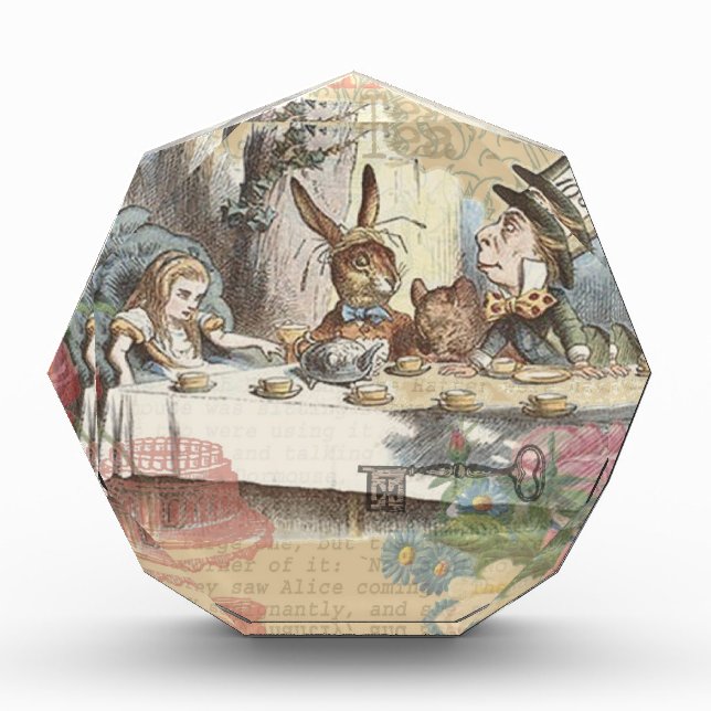 Alice in Wonderland Mad Tea Party Art Award (Front)