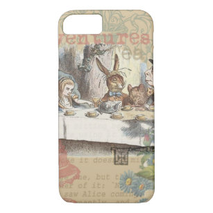 Alice in Wonderland Mad Tea Party Art iPhone 8/7 Case