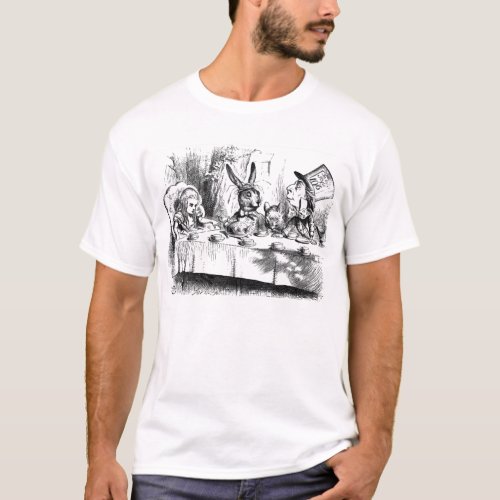 Alice in Wonderland Mad Tea Party T Shirt