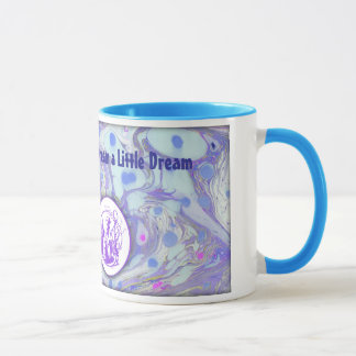 Alice in Wonderland Marble Paper Designed Mug