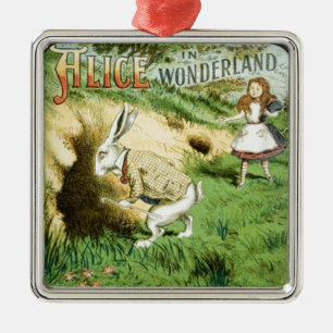 Alice in Wonderland Metal Ornament