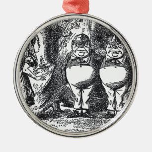 Alice in Wonderland Metal Ornament