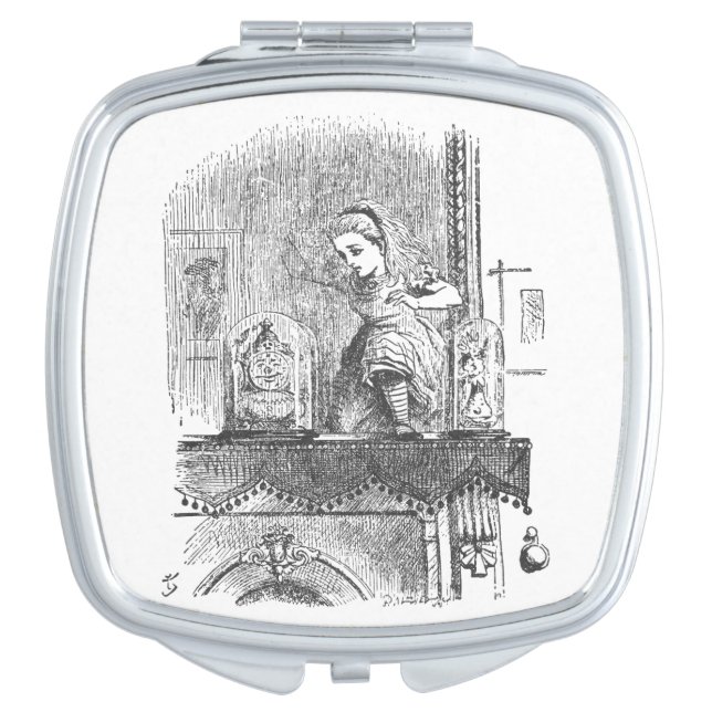 Alice in Wonderland Mirror For Makeup (Front)