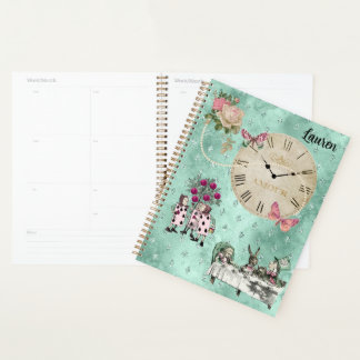 Alice in Wonderland Modern Personalized Planner
