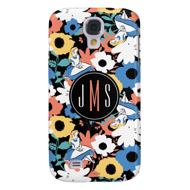 Alice In Wonderland Monogram Case-Mate Samsung Galaxy Case (Back)