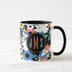 Alice In Wonderland Monogram Mug