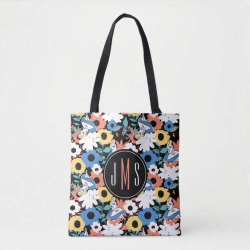 Alice In Wonderland Monogram Tote Bag