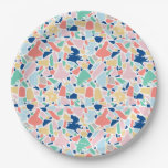 Alice In Wonderland | Mosaic Tile Pattern Paper Plates