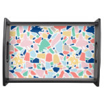 Alice In Wonderland | Mosaic Tile Pattern Serving Tray