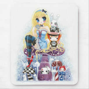 Alice in Wonderland Mouse Pad