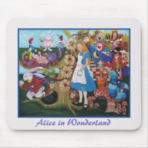 Alice in Wonderland Mouse Pad
