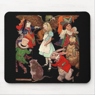 Alice in Wonderland Mouse Pad