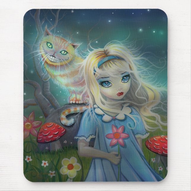 Alice in Wonderland Mousepad (Front)