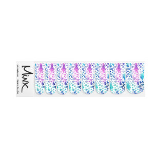 Alice in Wonderland nail art