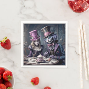 Alice in Wonderland Napkins