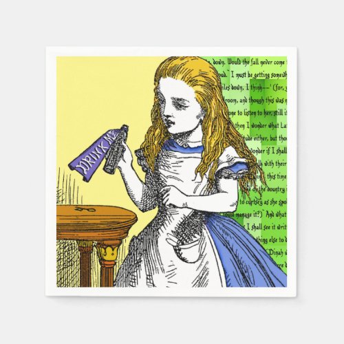 Alice in Wonderland Napkins