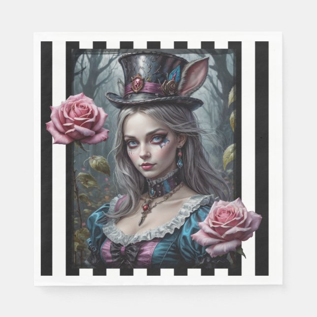 Alice in Wonderland Napkins (Front)