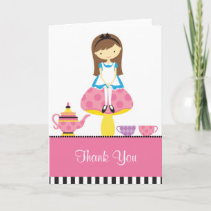 Alice in Wonderland Note Card