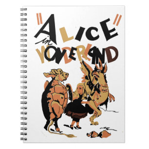  ALICE IN WONDERLAND NOTEBOOK