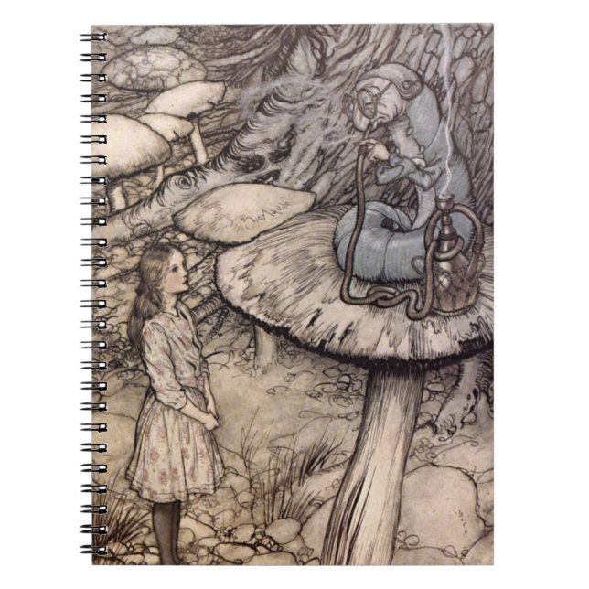 Alice In Wonderland Notebook (Front)