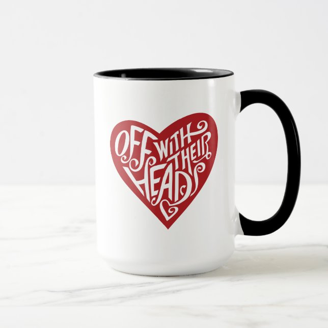 Alice In Wonderland | Off With Their Heads Mug (Right)