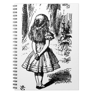 Alice in Wonderland - original illustration Notebook