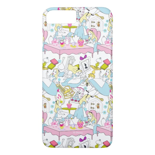 Alice in Wonderland | Oversized Pattern Case-Mate iPhone Case (Back)