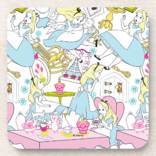 Alice in Wonderland   Oversized Pattern Drink Coaster