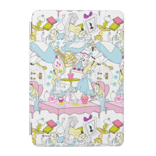 Alice in Wonderland Oversized Pattern iPad Mini Cover