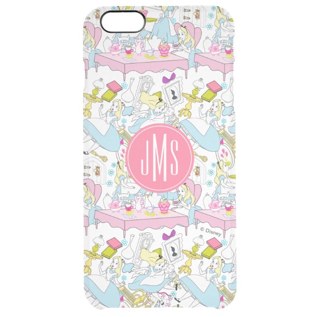 Alice in Wonderland | Oversized Pattern Uncommon iPhone Case (Back)