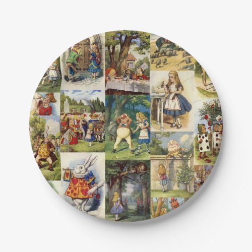 Alice in Wonderland Paper Plate