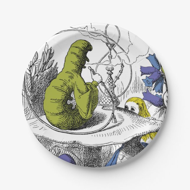 Alice in Wonderland Paper Plates (Front)