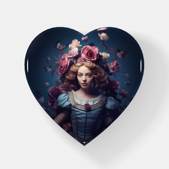 Alice In Wonderland Paper Weight (Front)