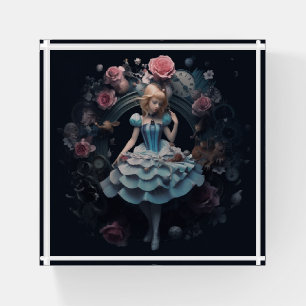 Alice in Wonderland Paperweight