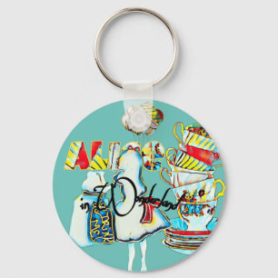 Alice in Wonderland party favor  Keychain