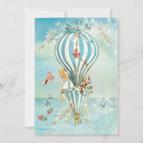 Alice In Wonderland Party Invitations